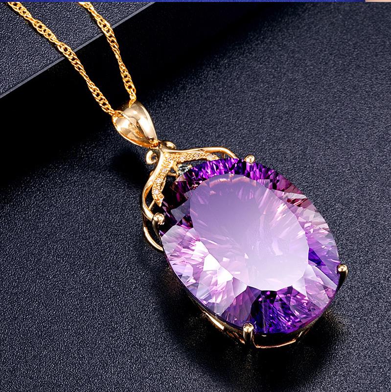Amethyst, Schmuck Halskette