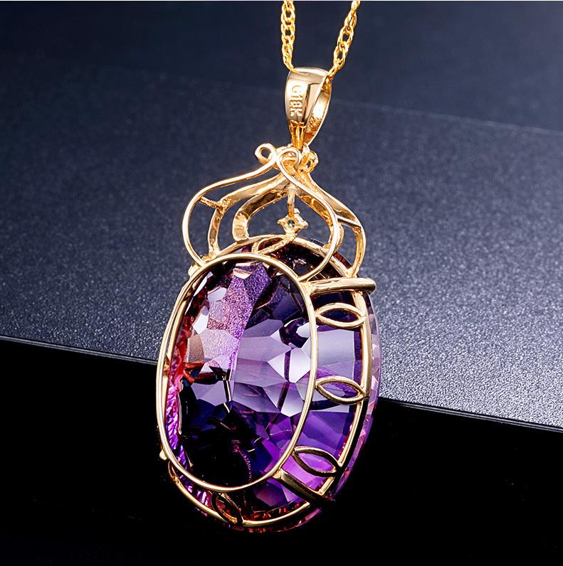 Amethyst, Schmuck Halskette